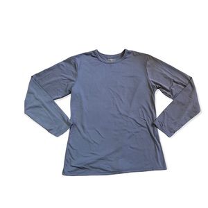 Thermajane women XL thermal fleece under shirt very soft Gray